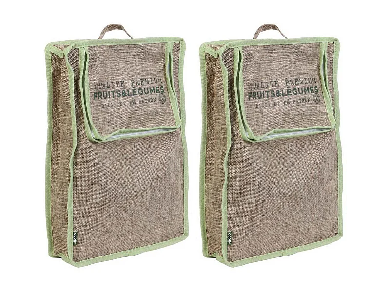 Sac de conservation fruits et légumes Eco concept (Lot de 2)