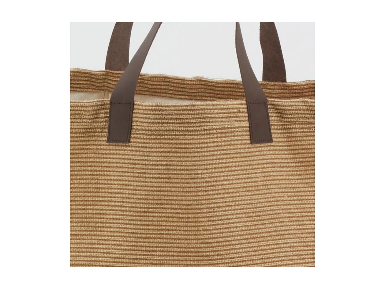 Grand sac en jute naturel