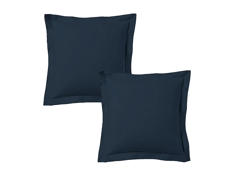 Set mit 2 Kissenbezügen 63x63 cm Baumwollsatin