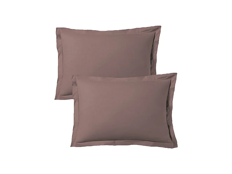 Set mit 2 Kissenbezügen 50x70 cm Baumwollsatin