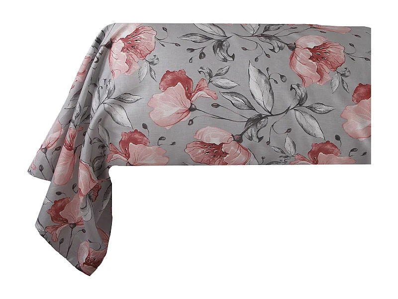 Taie de traversin 86x185 cm 3 satin de coton imprimé Floral