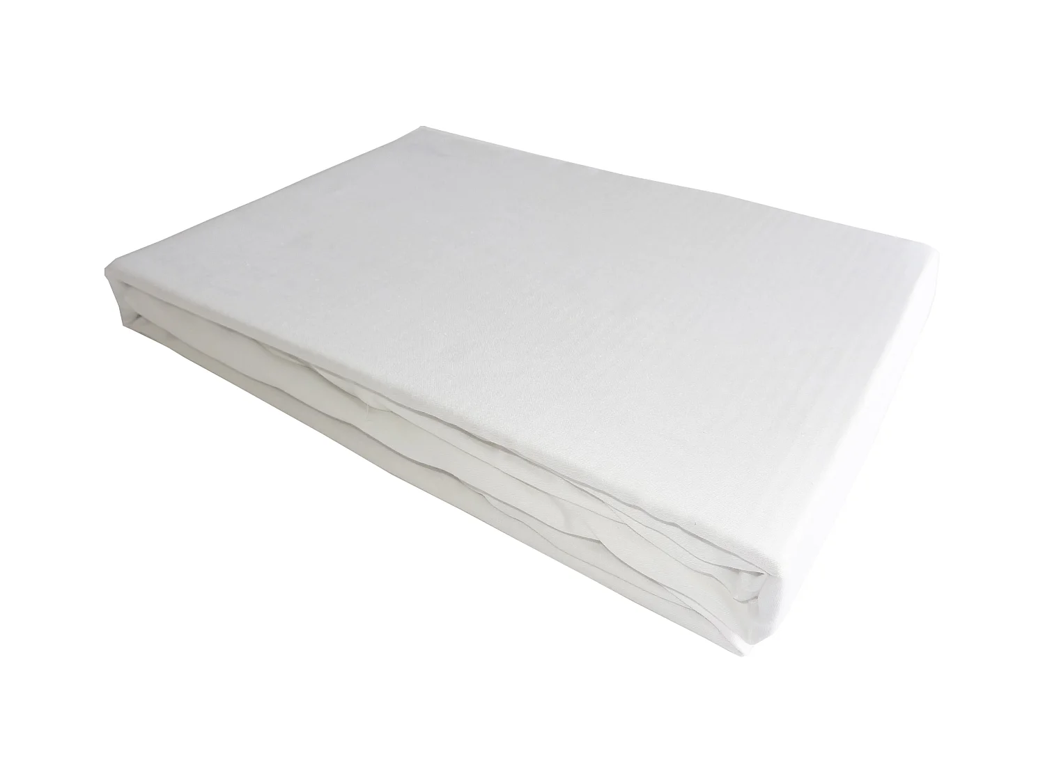 Drap plat 2 personnes  240x300 cm satin de coton