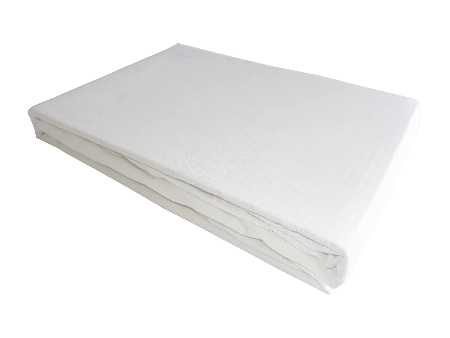 Drap plat 2 personnes  270x300 cm satin de coton