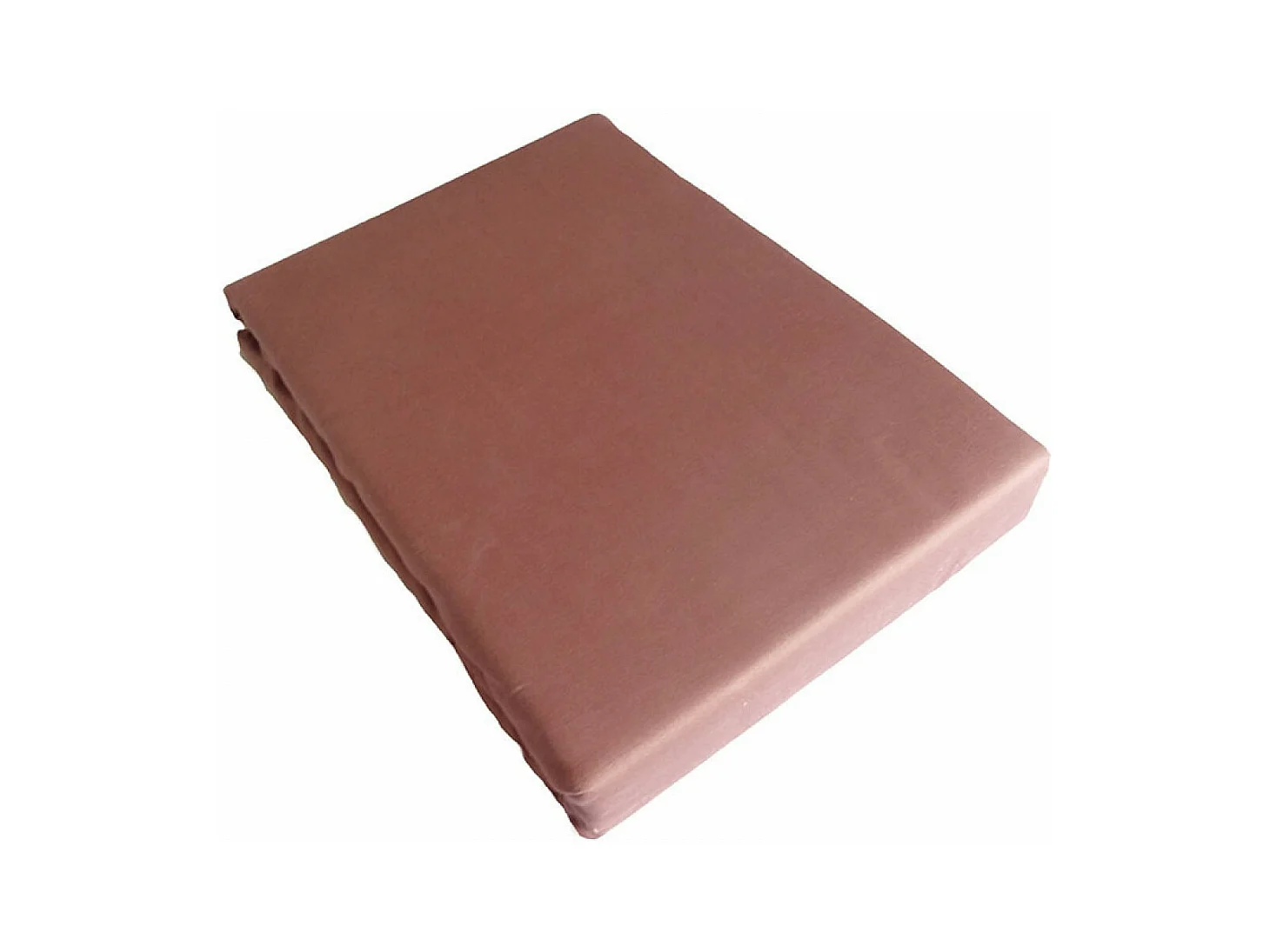 Drap plat 2 personnes  270x300 cm satin de coton