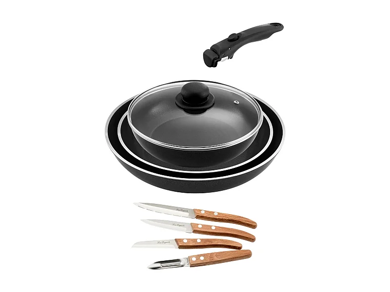 Arom - Batterie de cuisine 10 pièces