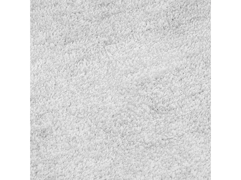 Tapis 160 x 230 cm shaggy à poils courts doux blanc – COSMOS