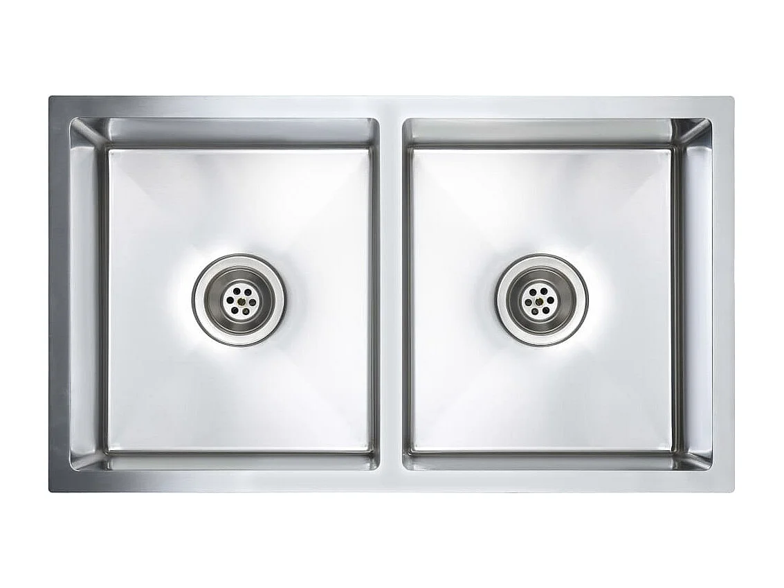 Hicksville  Gootsteen handgemaakt roestvrij staal