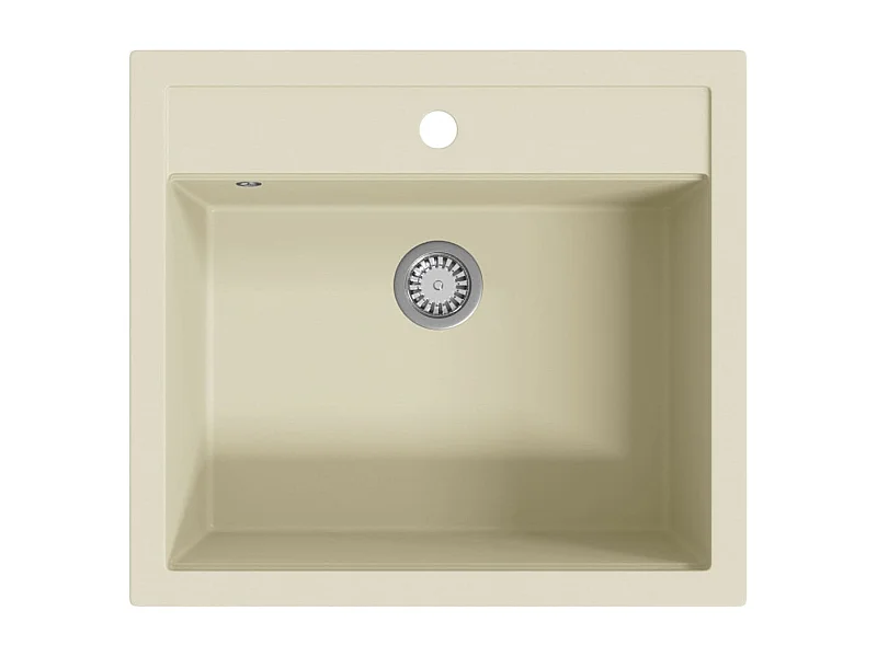 Xelindra  Granitspüle Einzelbecken Beige