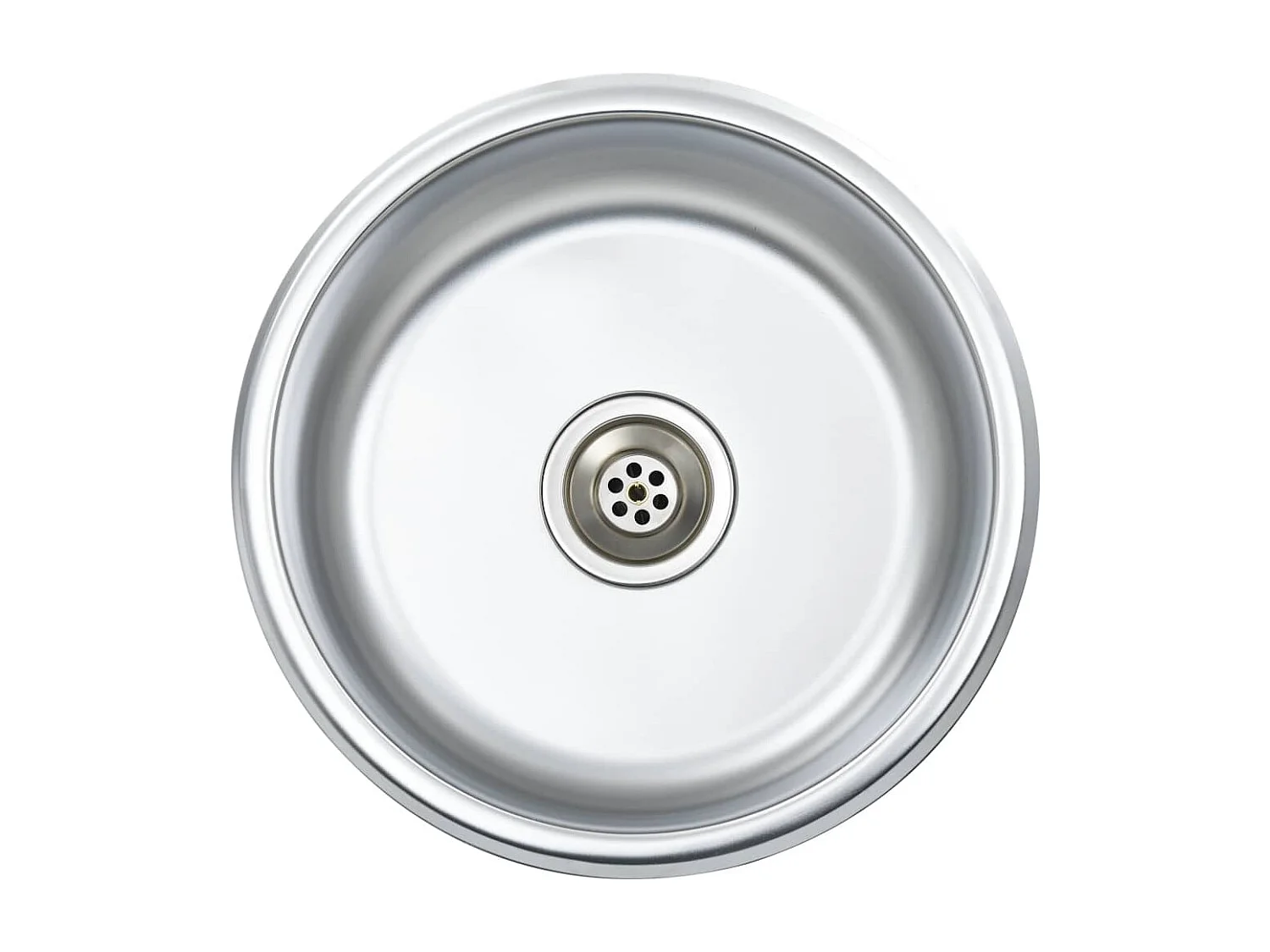 Helene Marie  Gootsteen met afvoer en zwanenhals roestvrij staal