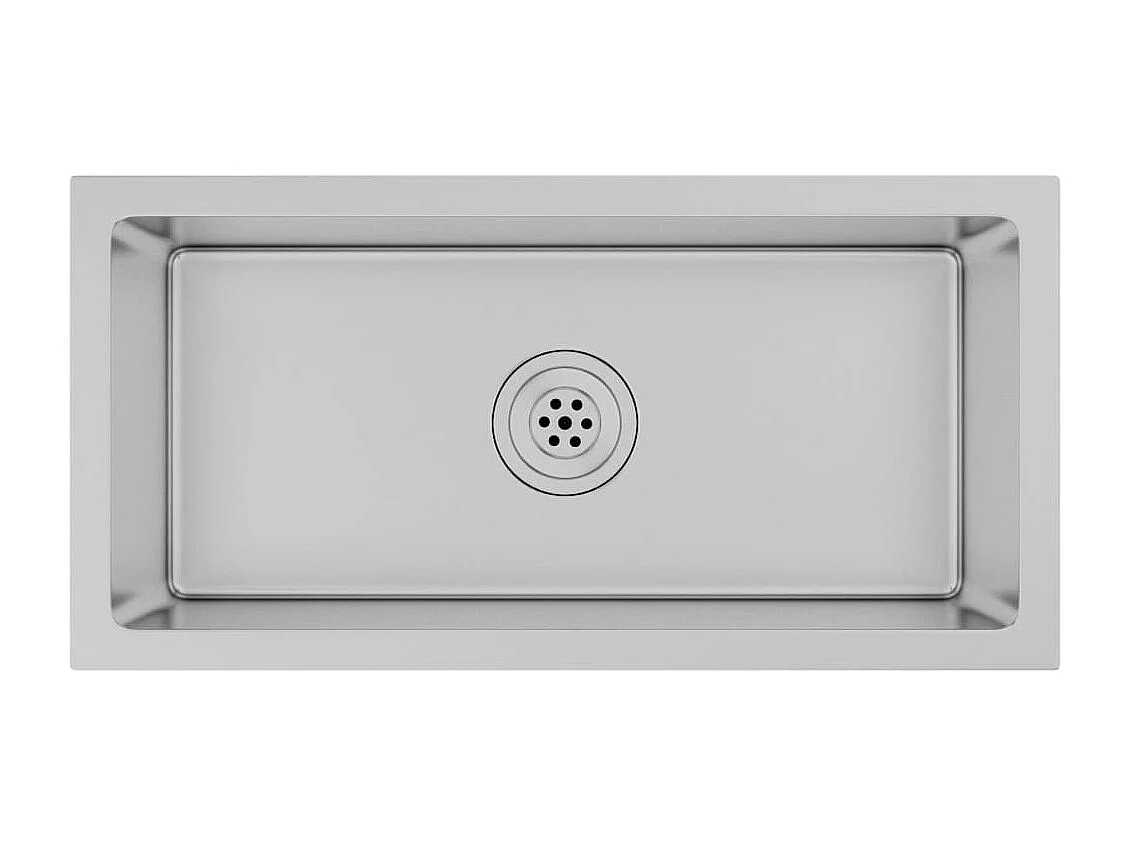 Hicksville  Gootsteen handgemaakt roestvrij staal