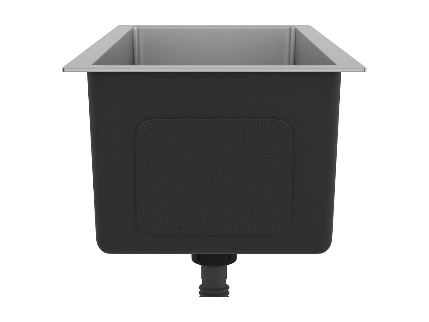 Hicksville  Gootsteen handgemaakt roestvrij staal