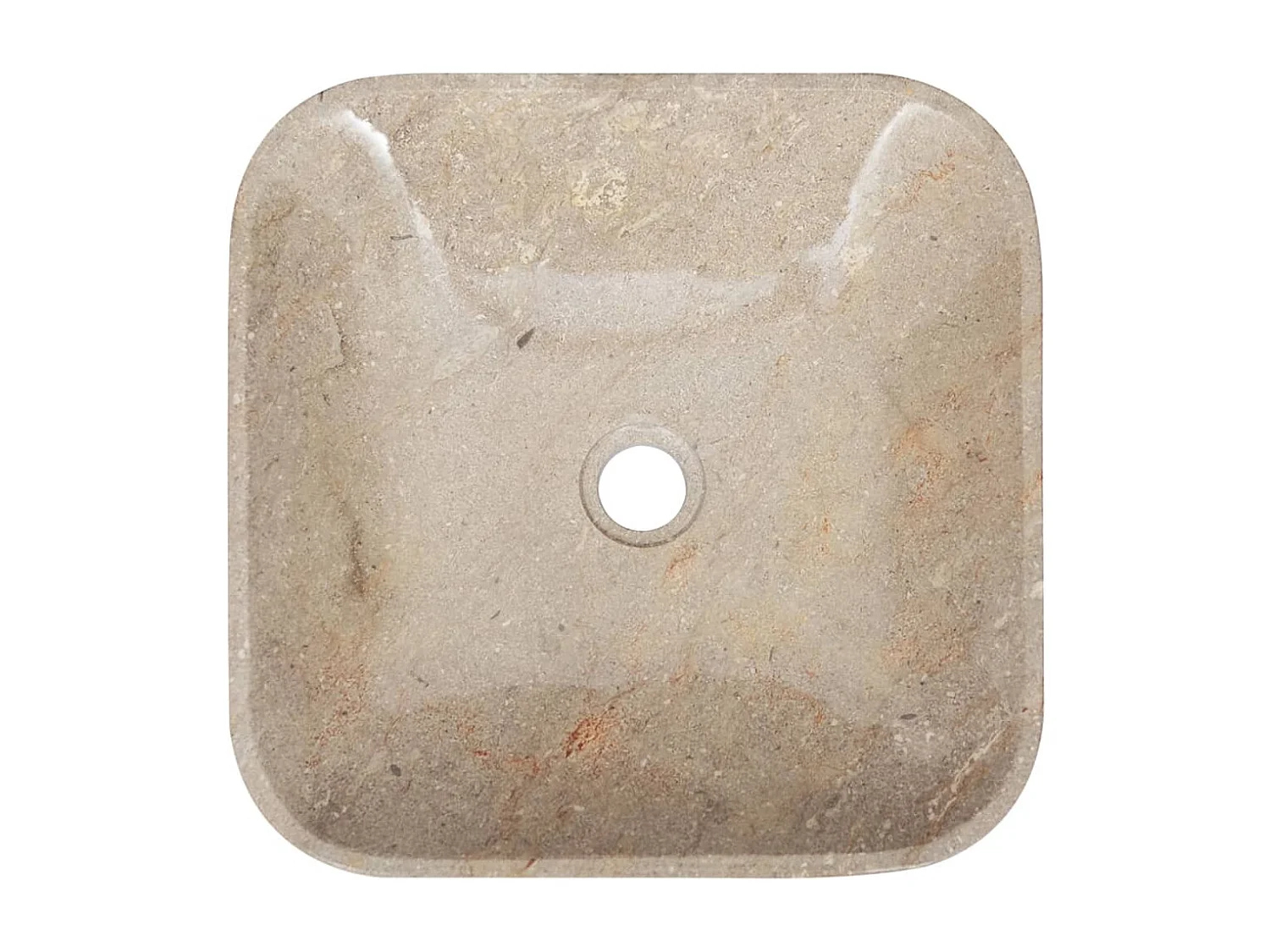 Fullerton  Lavabo Gris 40x40x10 cm Marbre