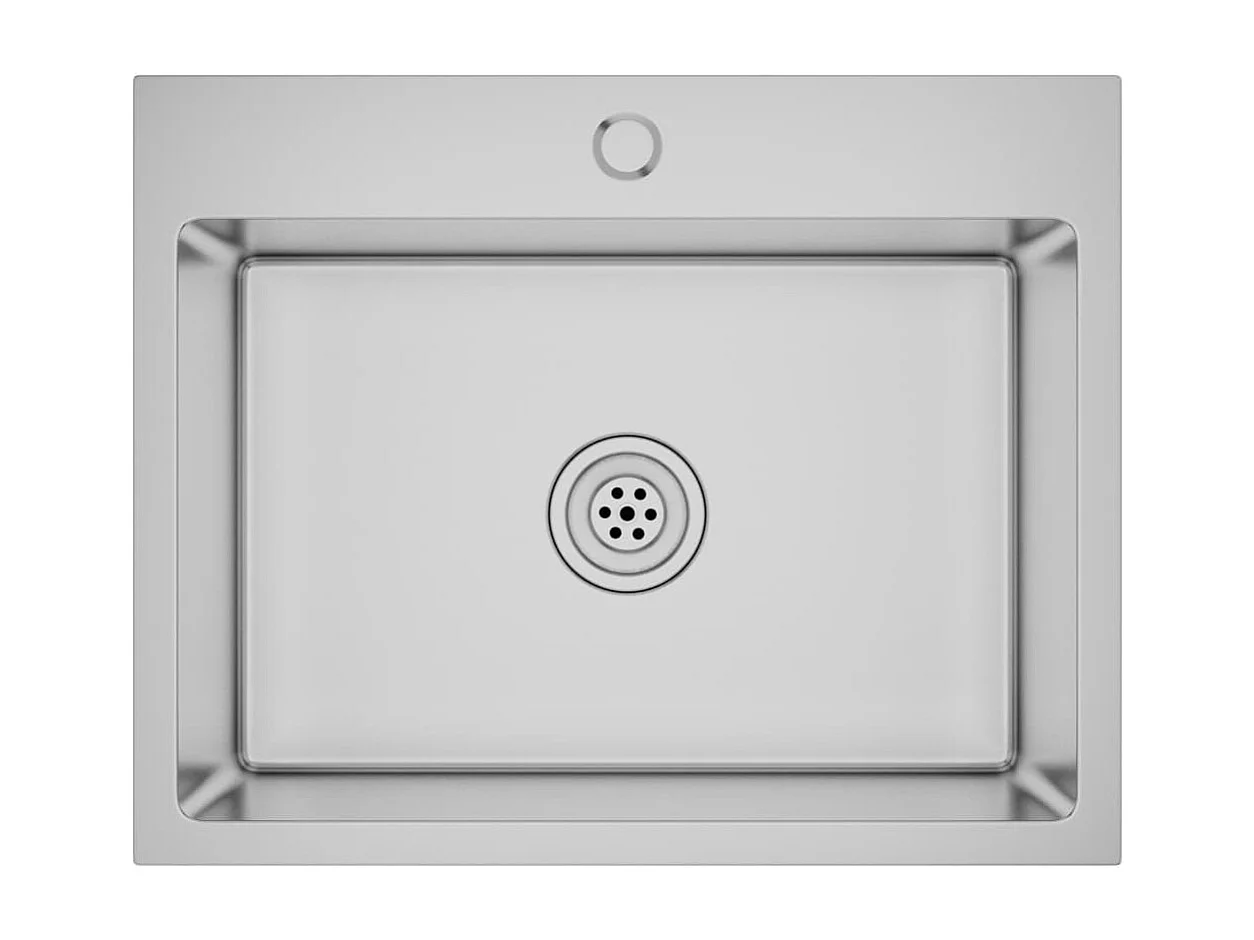 Hicksville  Évier de cuisine fait main Acier inoxydable