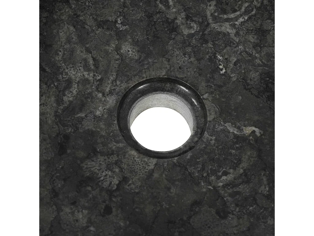 Lucien-Laurent  Lavandino 40x12 cm in Marmo Nero