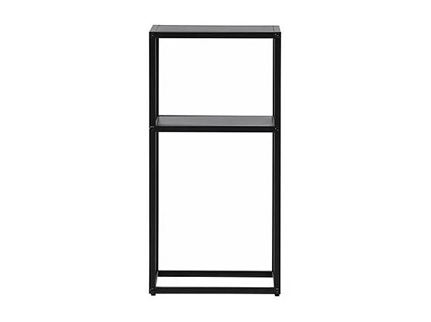 Punta hoektafel 1 plank zwart.