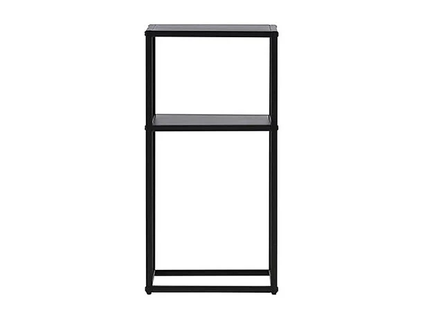 Table d'Appoint en Métal "Punta Arenas" 60cm Noir