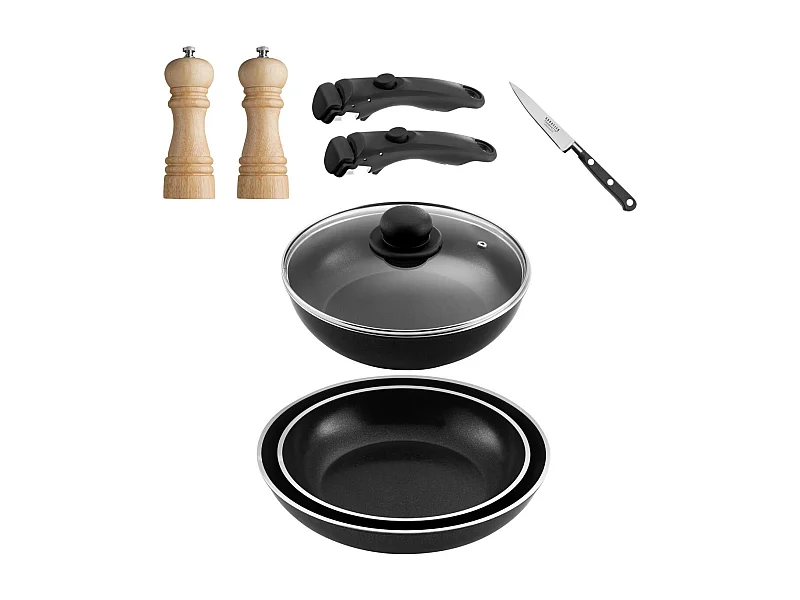 Arom - Batterie de cuisine 8 pièces