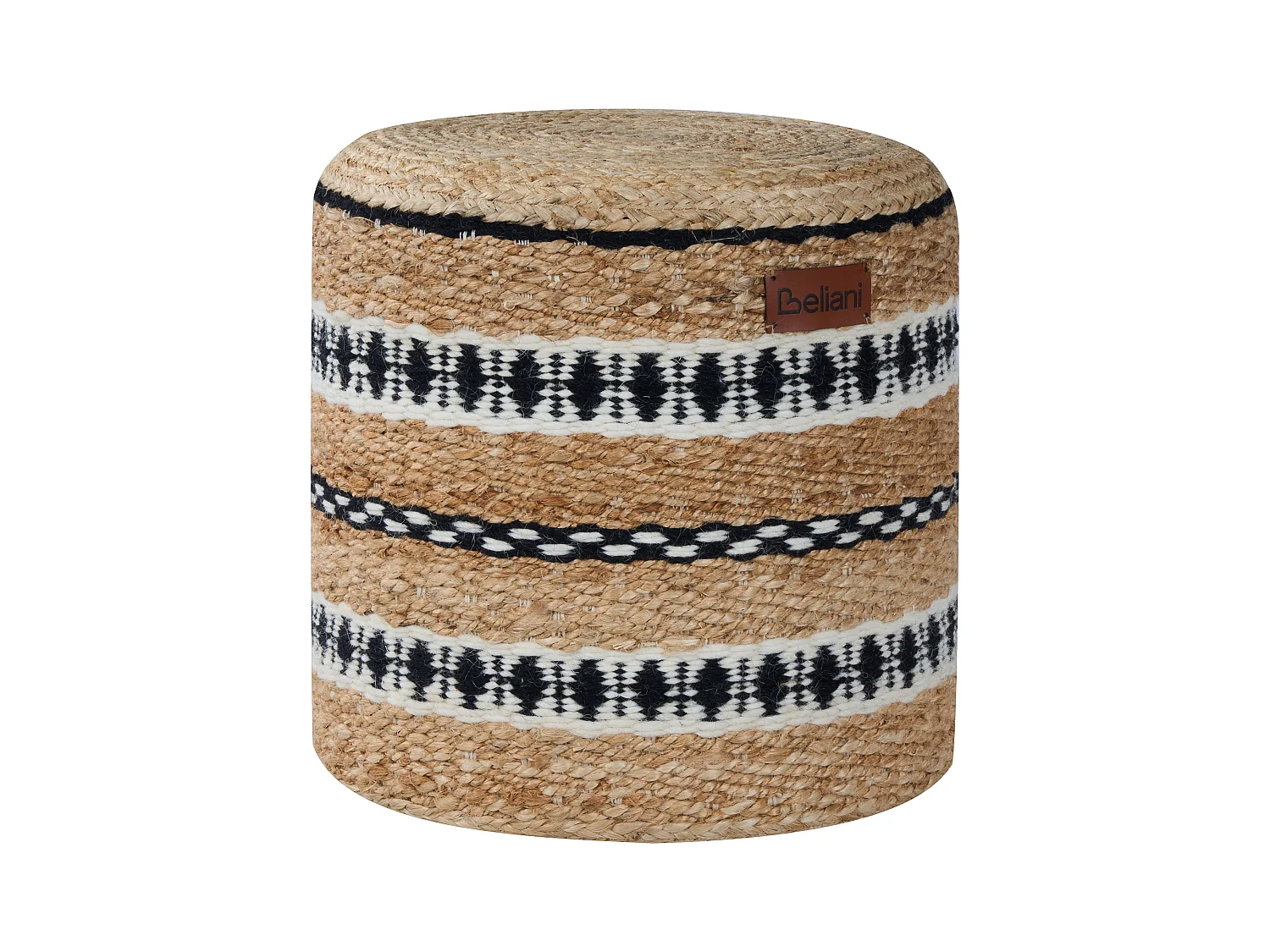 Pouf SADAYA Jute Beige