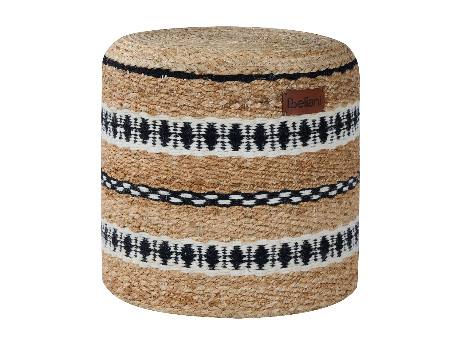 Pouf SADAYA Jute Beige