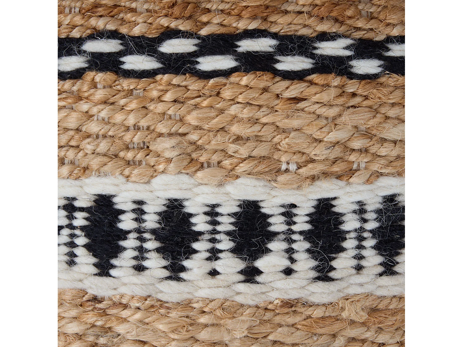 Pouf SADAYA Jute Beige