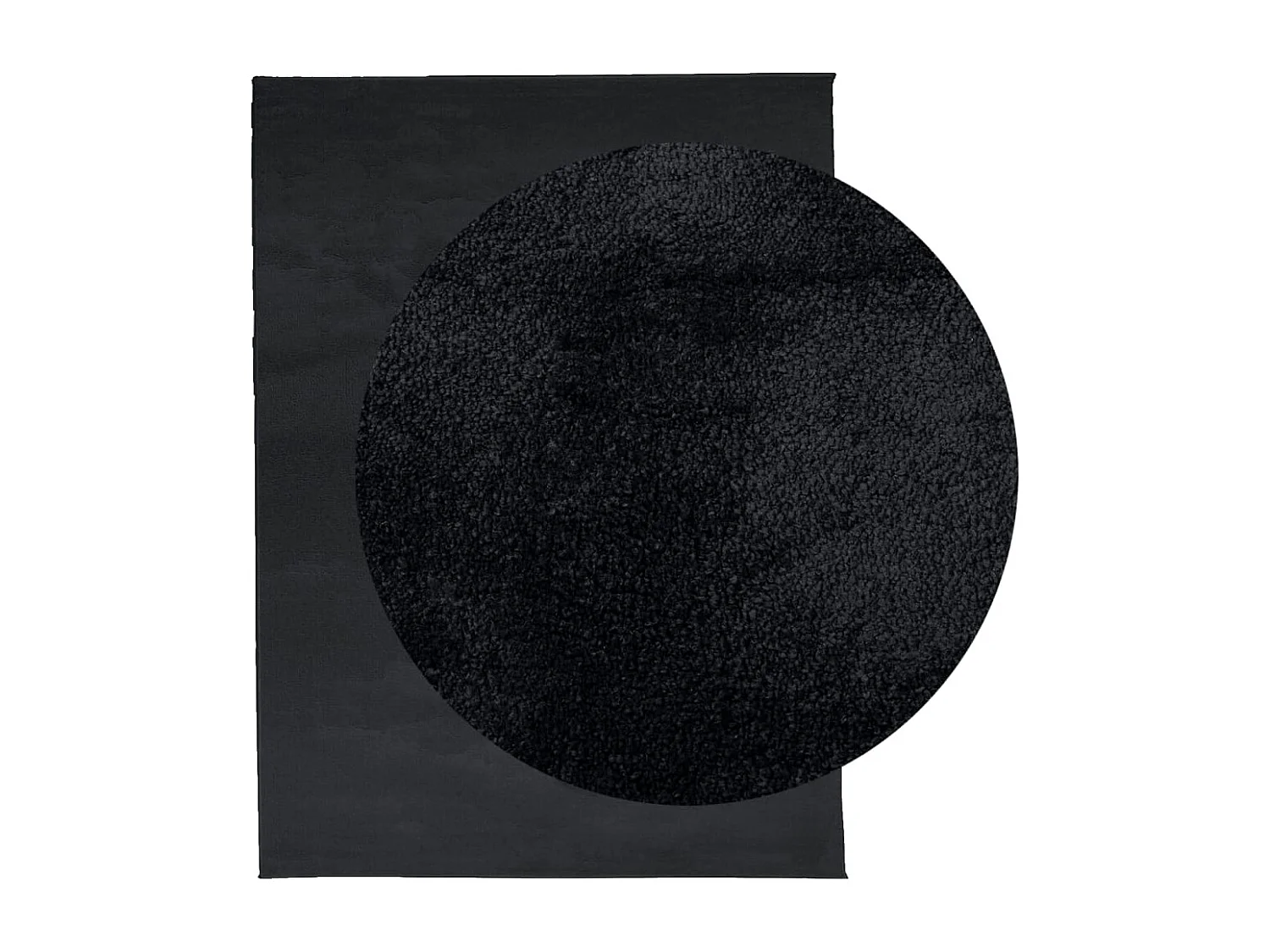 Sinto  Tapis OVIEDO à poils courts noir 240x340 cm