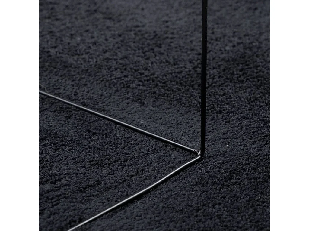 Sinto  Tapis OVIEDO à poils courts noir 240x340 cm