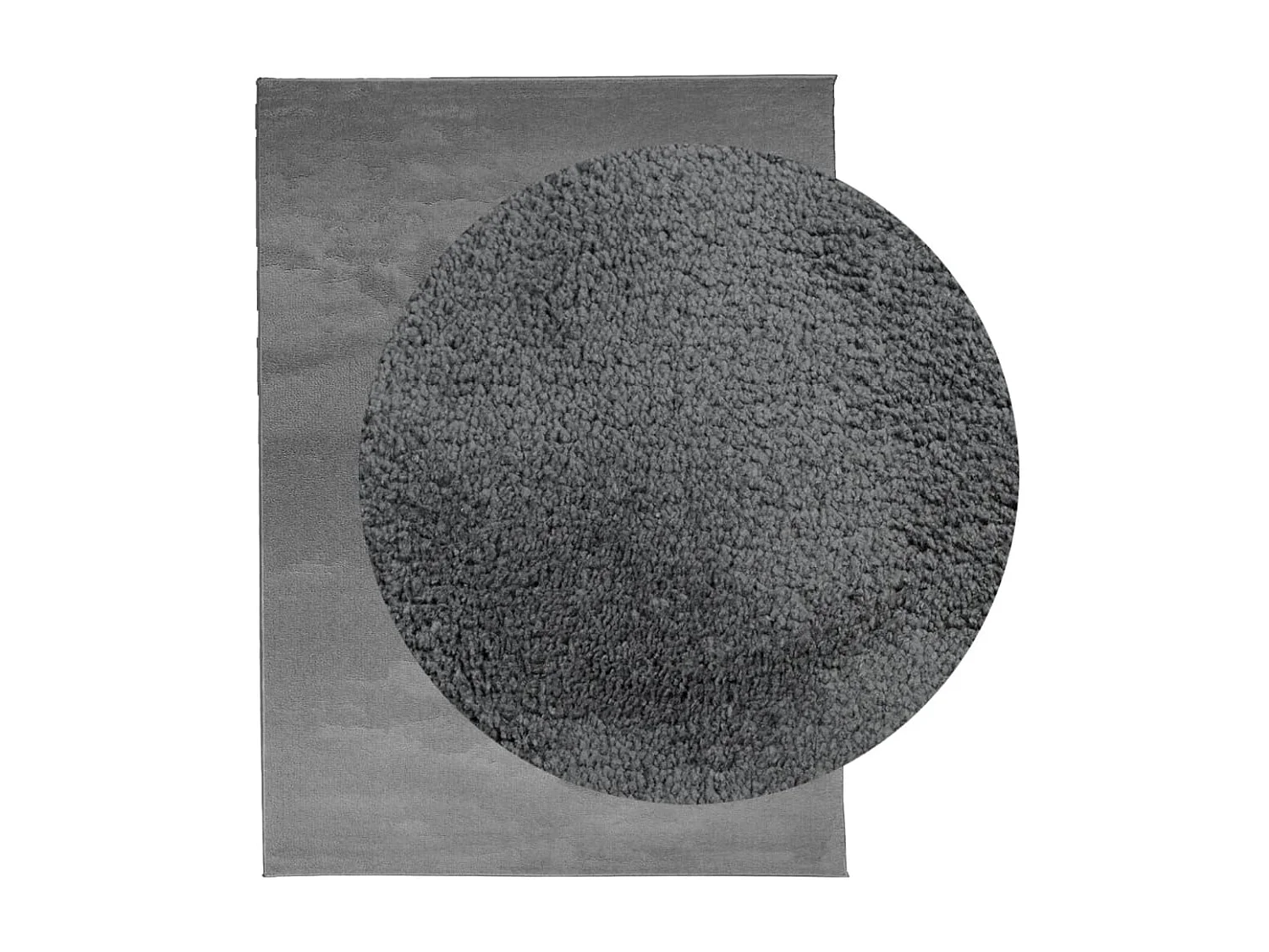 Sinto  Teppich OVIEDO Kurzflor Anthrazit 240x340 cm