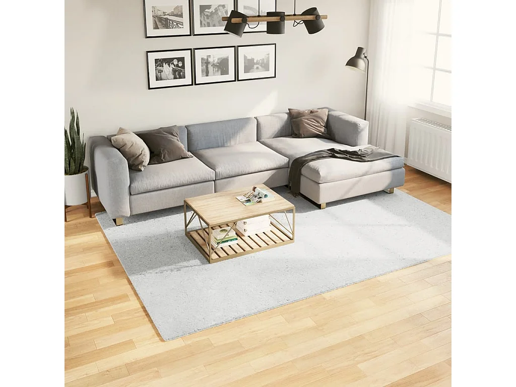 Sinto  Tappeto OVIEDO a Pelo Corto Grigio 200x280 cm