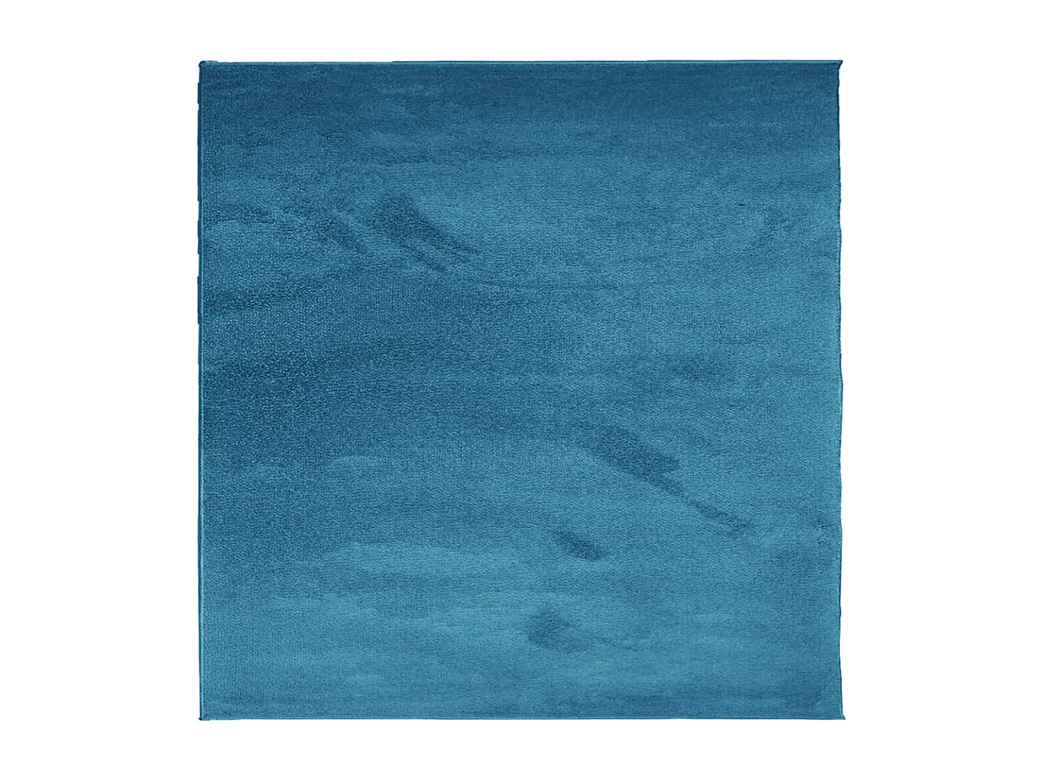 Sinto  Tapis OVIEDO à poils courts turquoise 200x200 cm