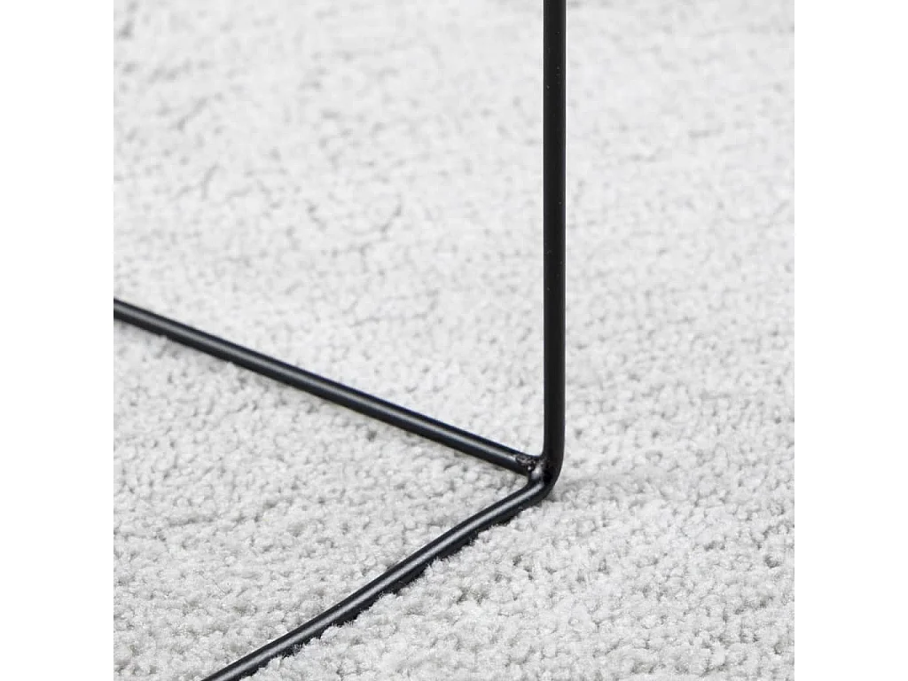 Sinto  Tappeto OVIEDO a Pelo Corto Grigio 100x200 cm