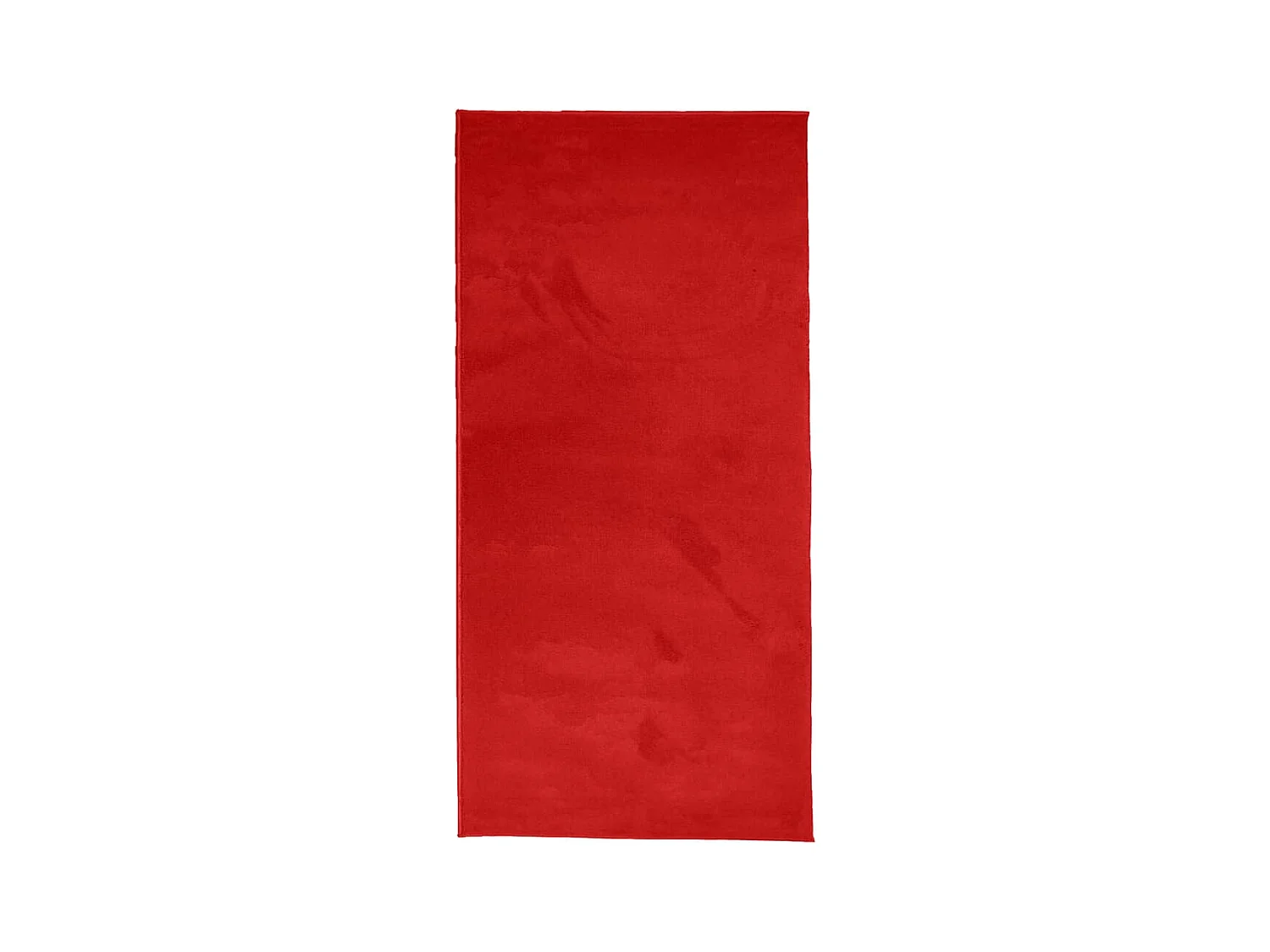 Sinto  Tapis OVIEDO à poils courts rouge 100x200 cm