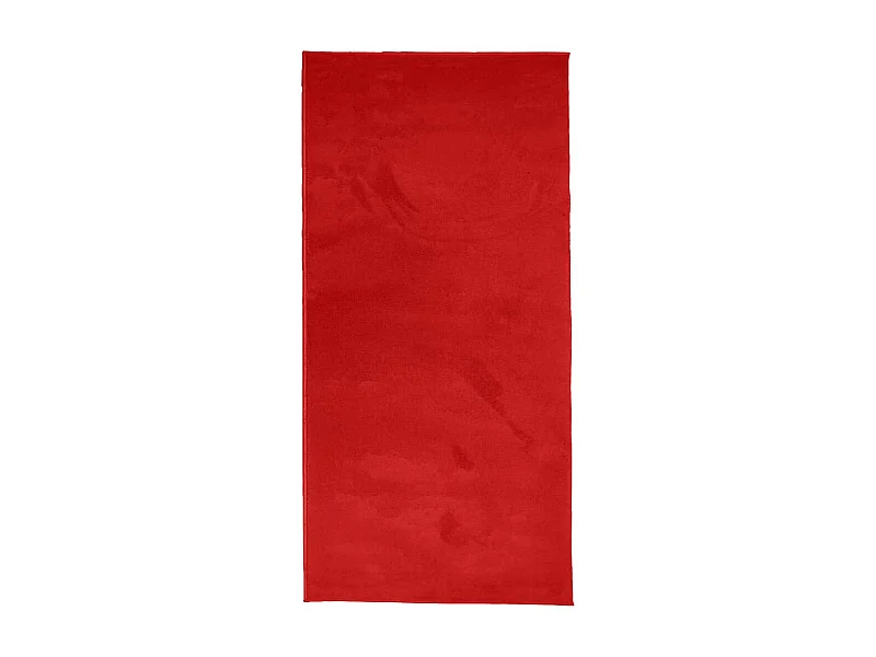 Sinto  Teppich OVIEDO Kurzflor Rot 100x200 cm