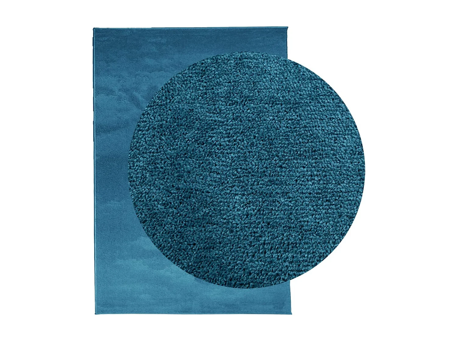 Sinto  Tapis OVIEDO à poils courts turquoise 160x230 cm