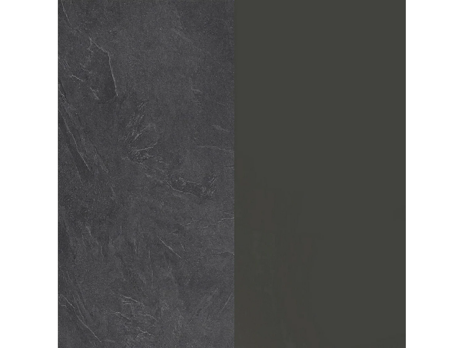 Îlot de cuisine Dcarnelo, Armoire polyvalente, Meuble de kitchenette, Table auxiliaire, 100% Made in Italy, 155x90h90 cm, Anthracite et Ardoise