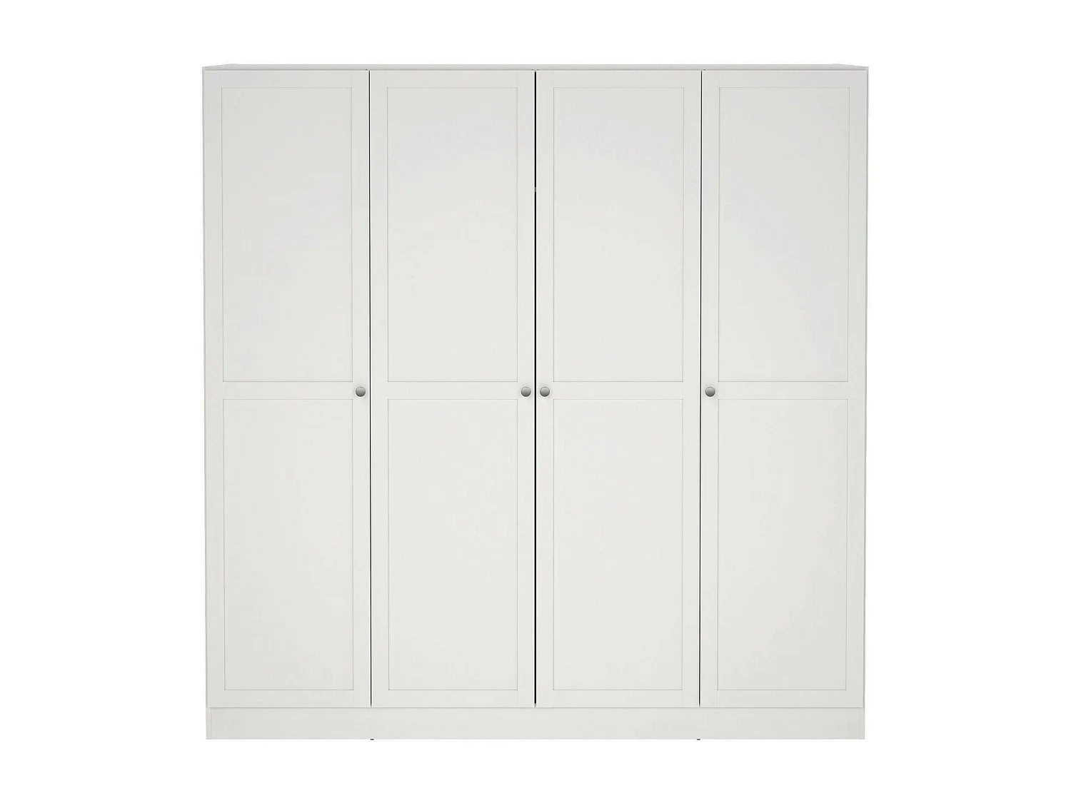 Grande Garde-robe Dserr, Meubles de chambre, Penderie de plain-pied, Placard à vêtements, 196x62 h200 cm, Blanc