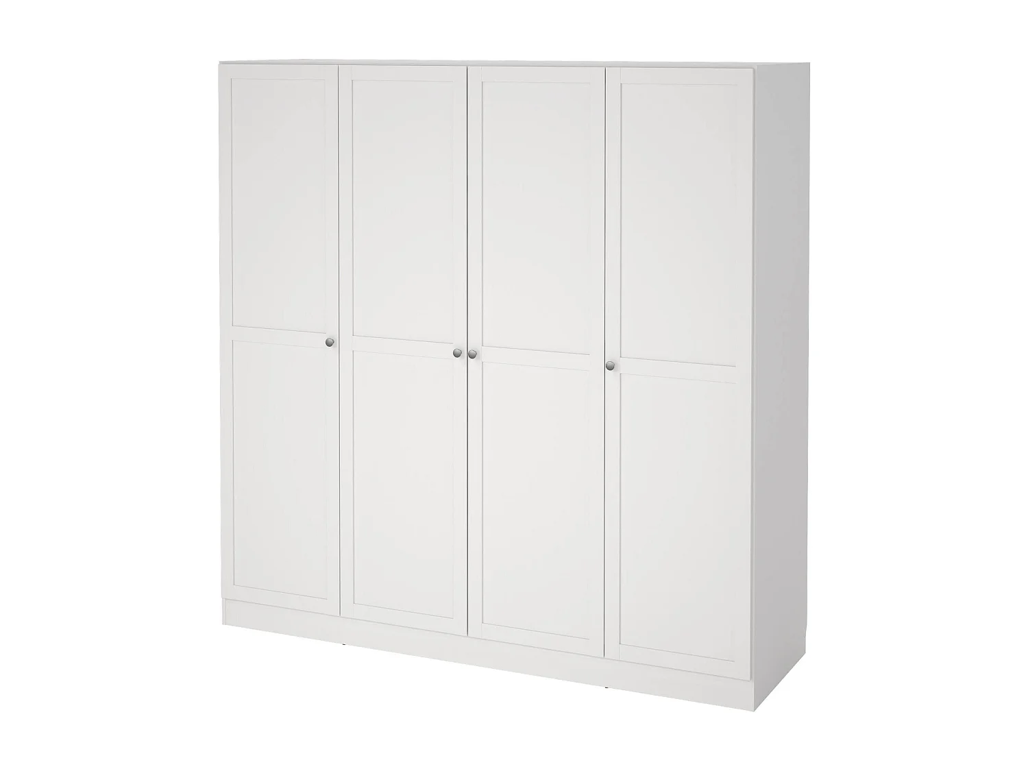 GroÃŸer Kleiderschrank Dserr, Schlafzimmermöbel, Schrank, Garderobe, 196x62 h200 cm, WeiÃŸ