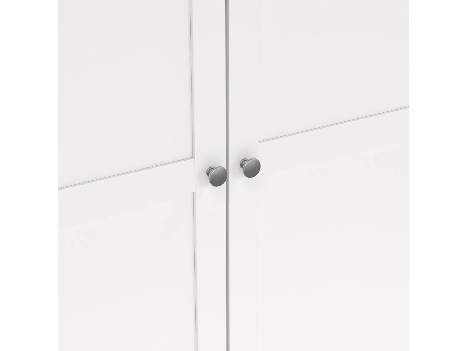 GroÃŸer Kleiderschrank Dserr, Schlafzimmermöbel, Schrank, Garderobe, 196x62 h200 cm, WeiÃŸ