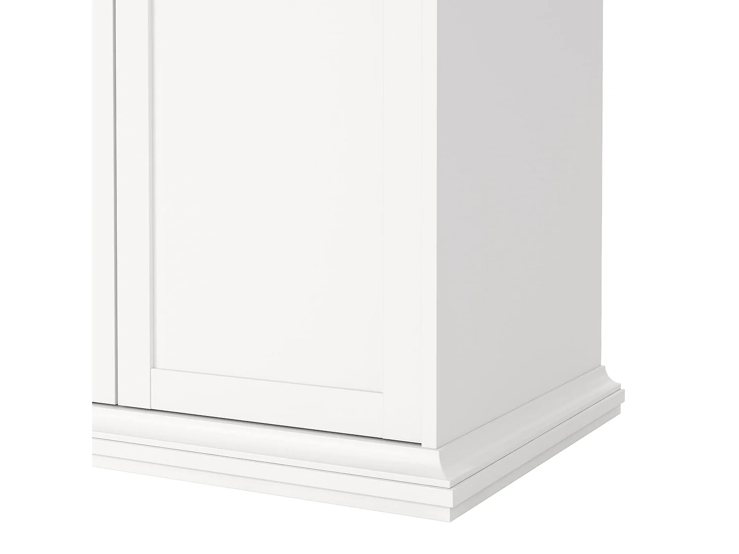 Grande Garde-robe Dserp, Meubles de chambre, Penderie de plain-pied, Placard à vêtements, 181x61 h201 cm, Blanc