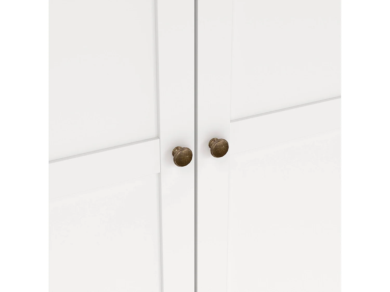 GroÃŸer Kleiderschrank Dserp, Schlafzimmermöbel, Schrank, Garderobe, 181x61 h201 cm, WeiÃŸ