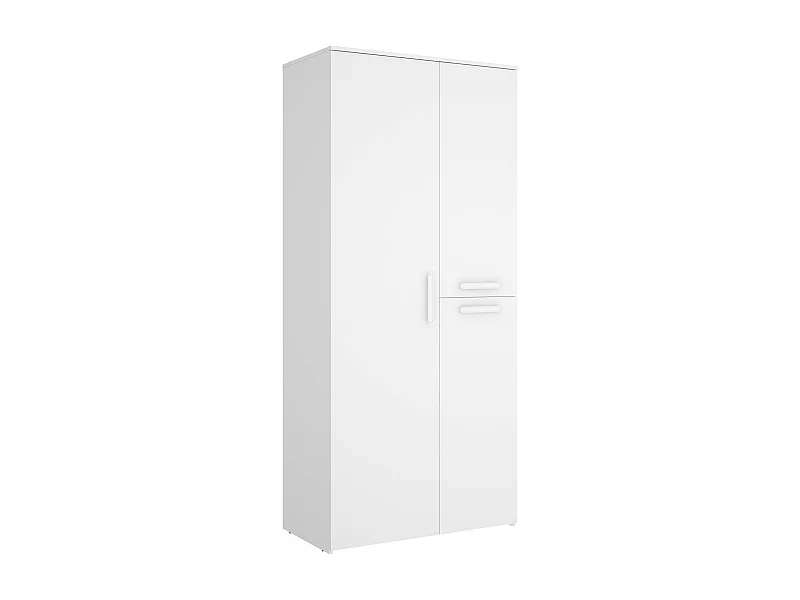 Armário Dfleetwoo de 3 portas, Móveis de quarto, Armário, Armário, 90x53 h202 cm, Branco