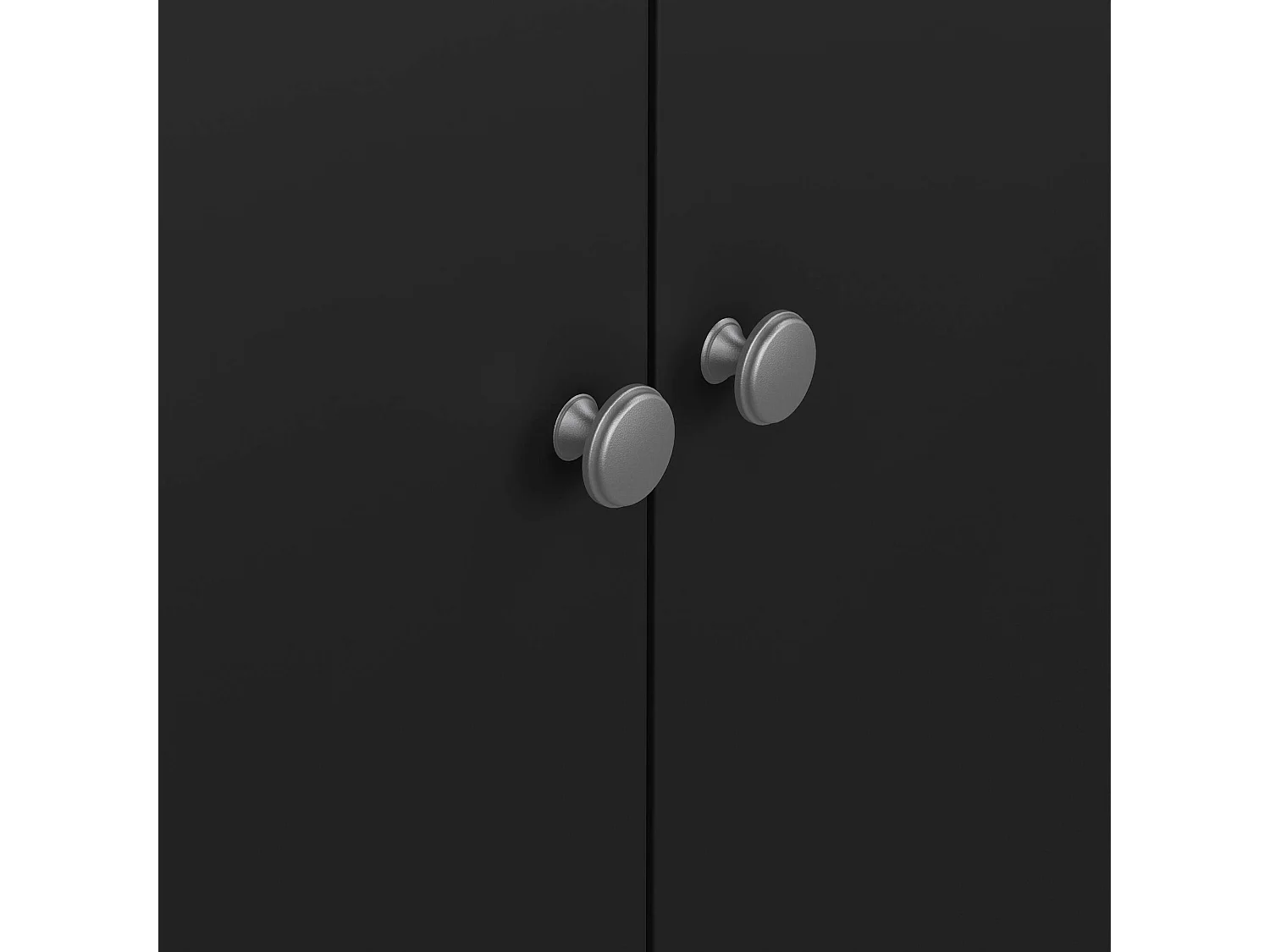 Armário Dsemiol de 3 portas, mobiliário de quarto, roupeiro, roupeiro, 150x58 h199 cm, preto