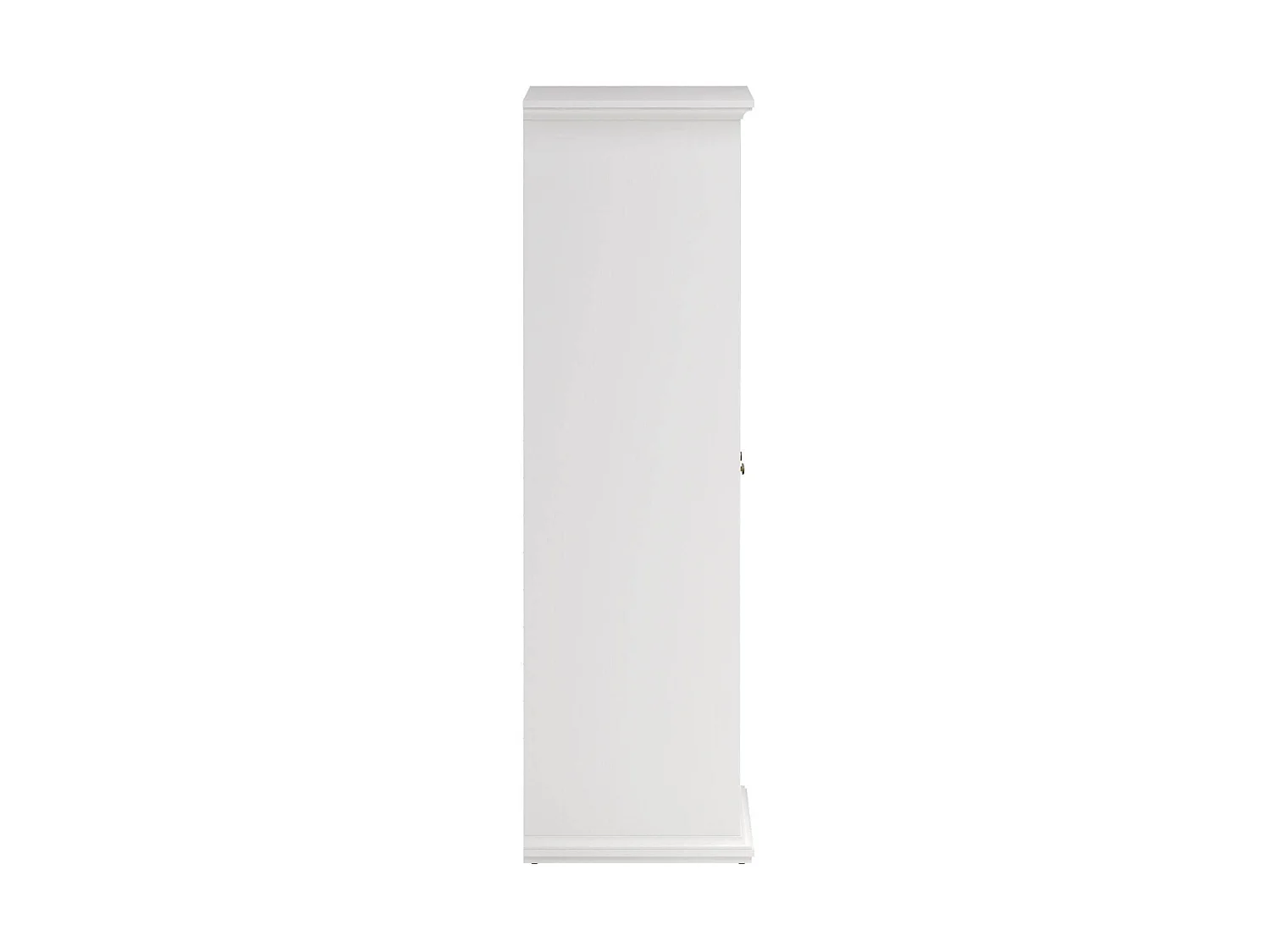Garde-robe 3 portes Dsempe, Meubles de chambre, Penderie de plain-pied, Placard à vêtements, 139x61 h201 cm, Blanc