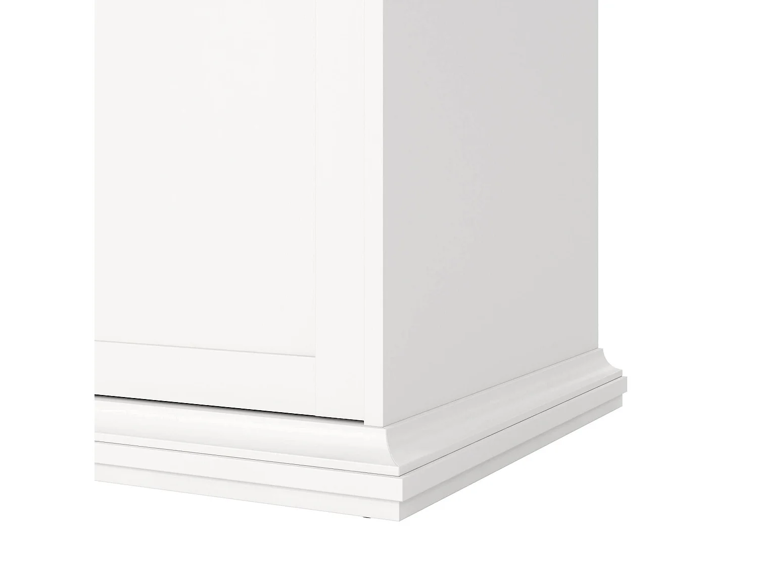 Garde-robe 3 portes Dsempe, Meubles de chambre, Penderie de plain-pied, Placard à vêtements, 139x61 h201 cm, Blanc