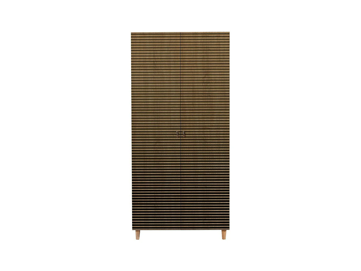Garde-robe 2 portes Dfrollan, Meubles de chambre, Penderie de plain-pied, Placard à vêtements, 90x52h192 cm, Chêne