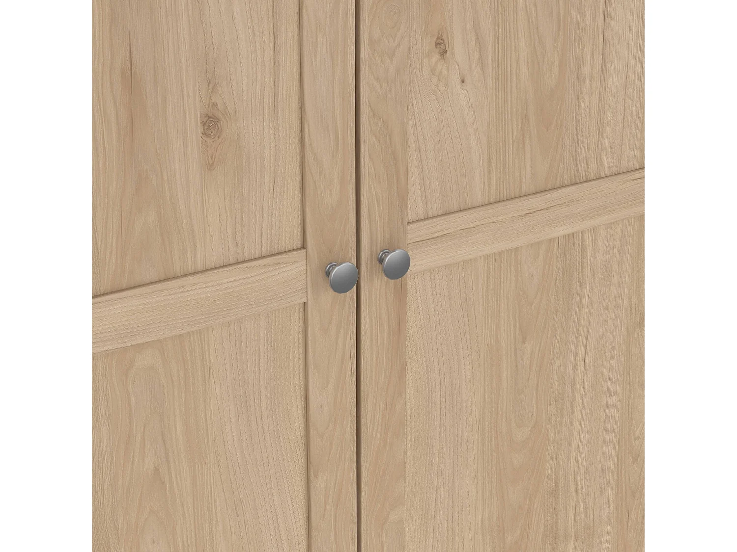 Dmora - Guardaroba grande Presidenti, 196x62 h200 cm, Rovere