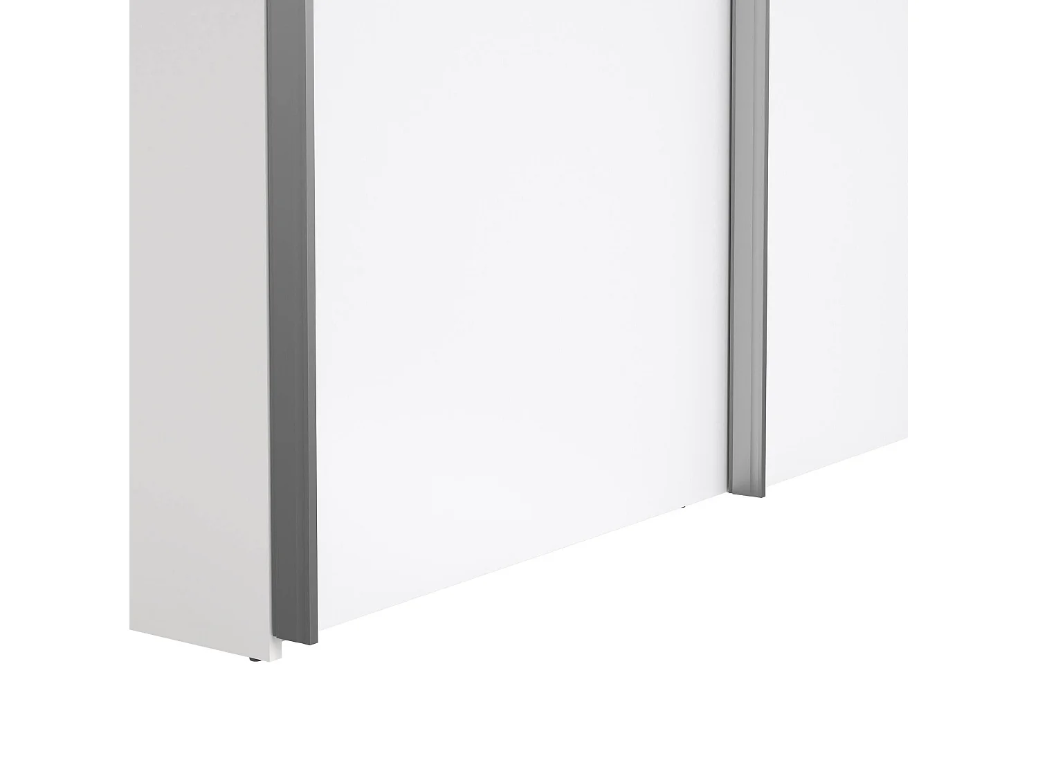 Garde-robe 2 portes Dstang, Meubles de chambre, Penderie de plain-pied, Placard à vêtements, 150x61 h200 cm, Blanc