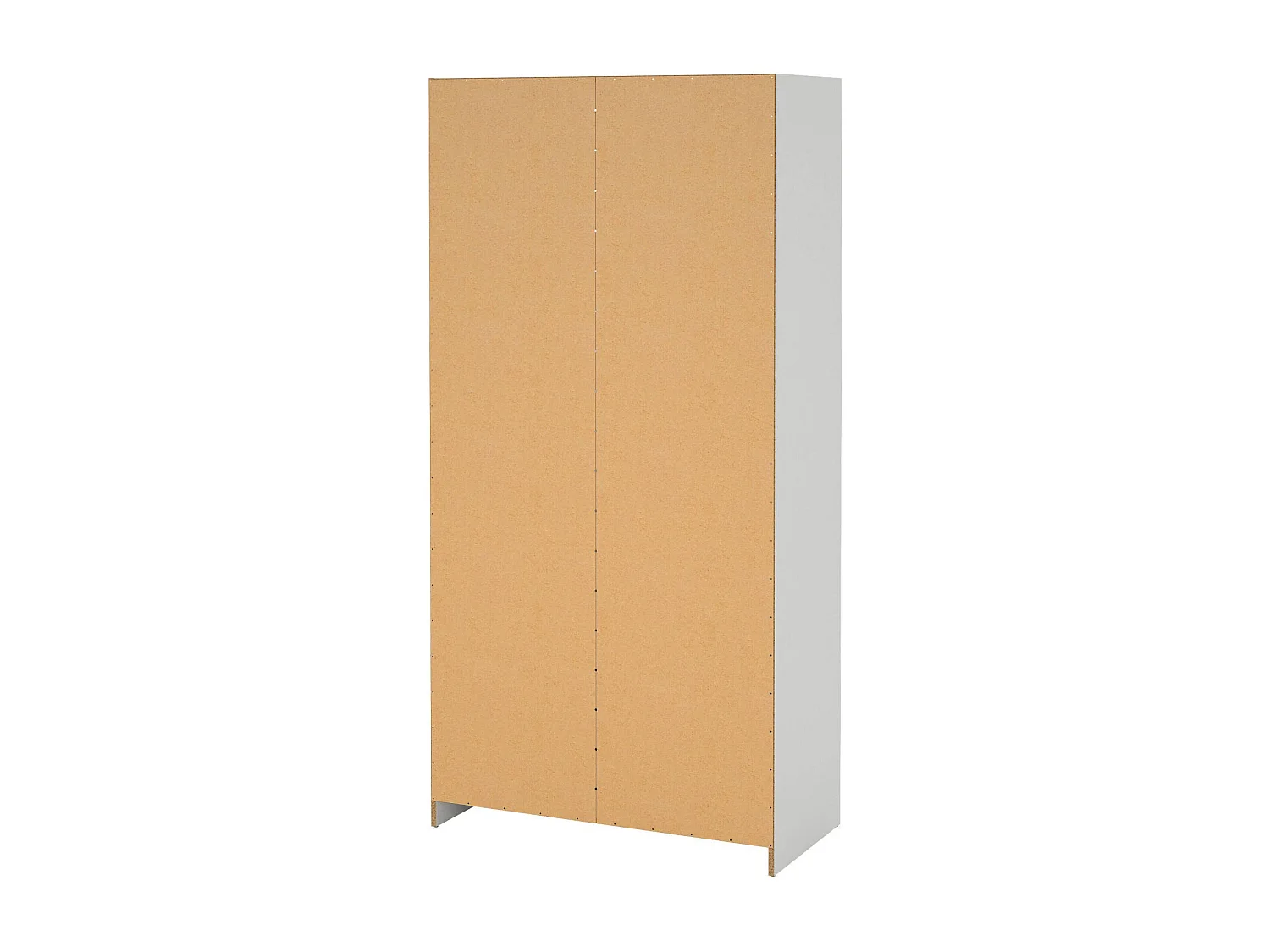 Armário Dscopon de 2 portas, Móveis de quarto, Armário, Armário, 99x50 h200 cm, Branco