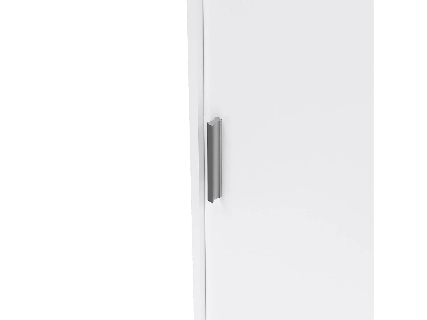 Armario 3 puertas Dveretou, Muebles de dormitorio, Vestidor, Armario de ropa, 177x60 h200 cm, Blanco