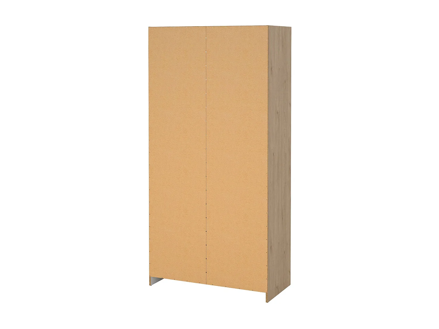 Armário Dscopon de 2 portas, Móveis de quarto, Armário, Armário, 99x50 h200 cm, Carvalho