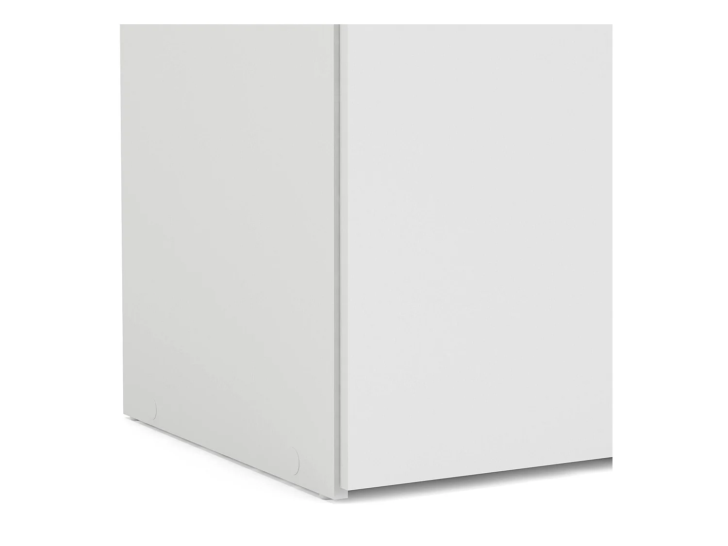 Garde-robe 2 portes Dsec, Meubles de chambre, Penderie de plain-pied, Placard à vêtements, 78x50 h175 cm, Blanc